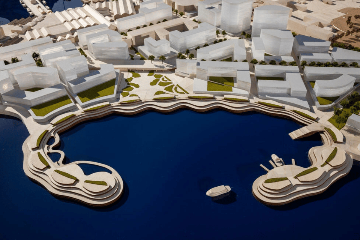 BHP PROJECTS V and A waterfront project